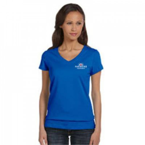 Ladies Royal Blue Jersey Tee
