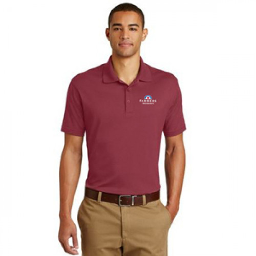 Red Eddie Bauer Performance Polo