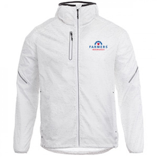 Mens White Super Lightweight Packable Shell