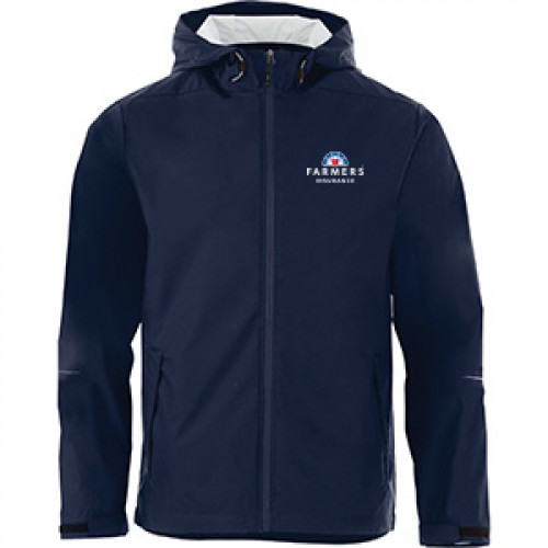 Mens Navy Classic Rain Jacket - CLOSEOUT