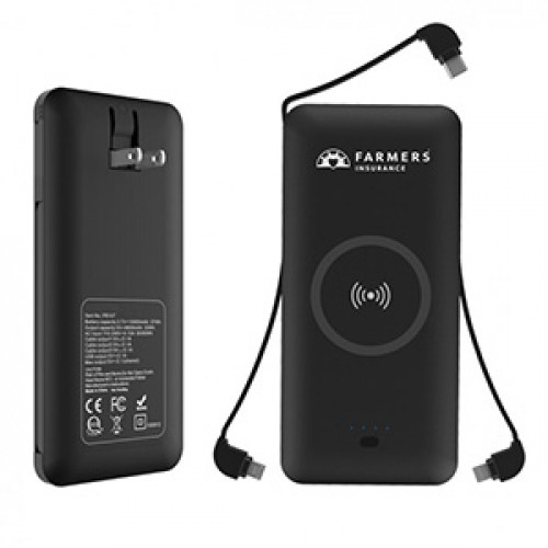 Universal Power Bank with Wireless Charging