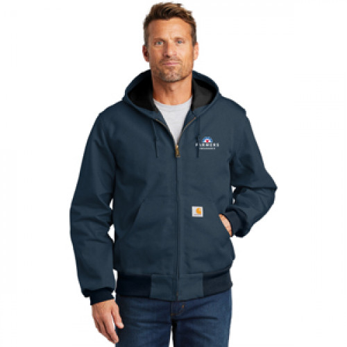 Carhartt Thermal-Lined Duck Active Jacket - Dark Navy