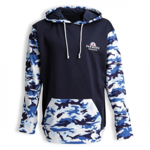 Blue Camo Performance Fleece