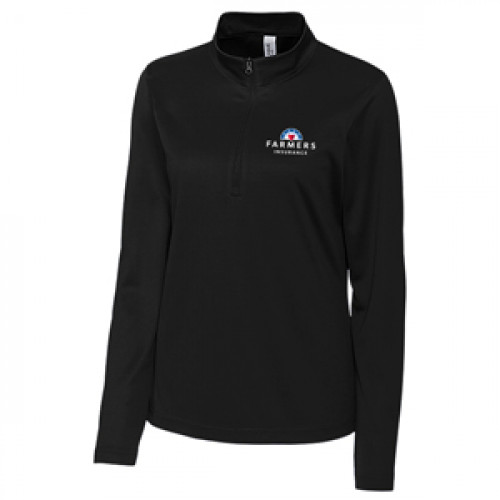 Women's Black 1/4 Zip