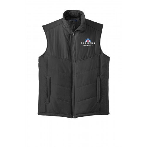 Men's Black Puffy Vest