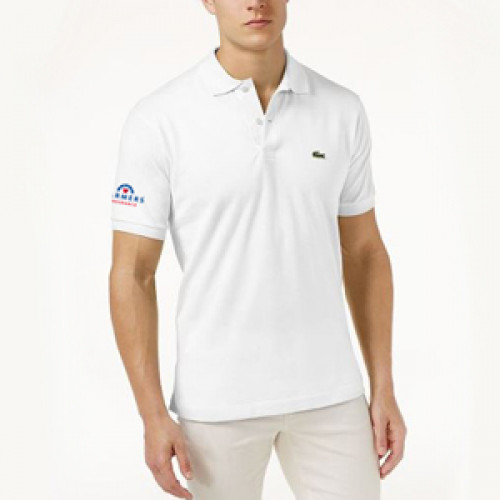Lacoste Mens Pique Signature Polo - CLOSEOUT